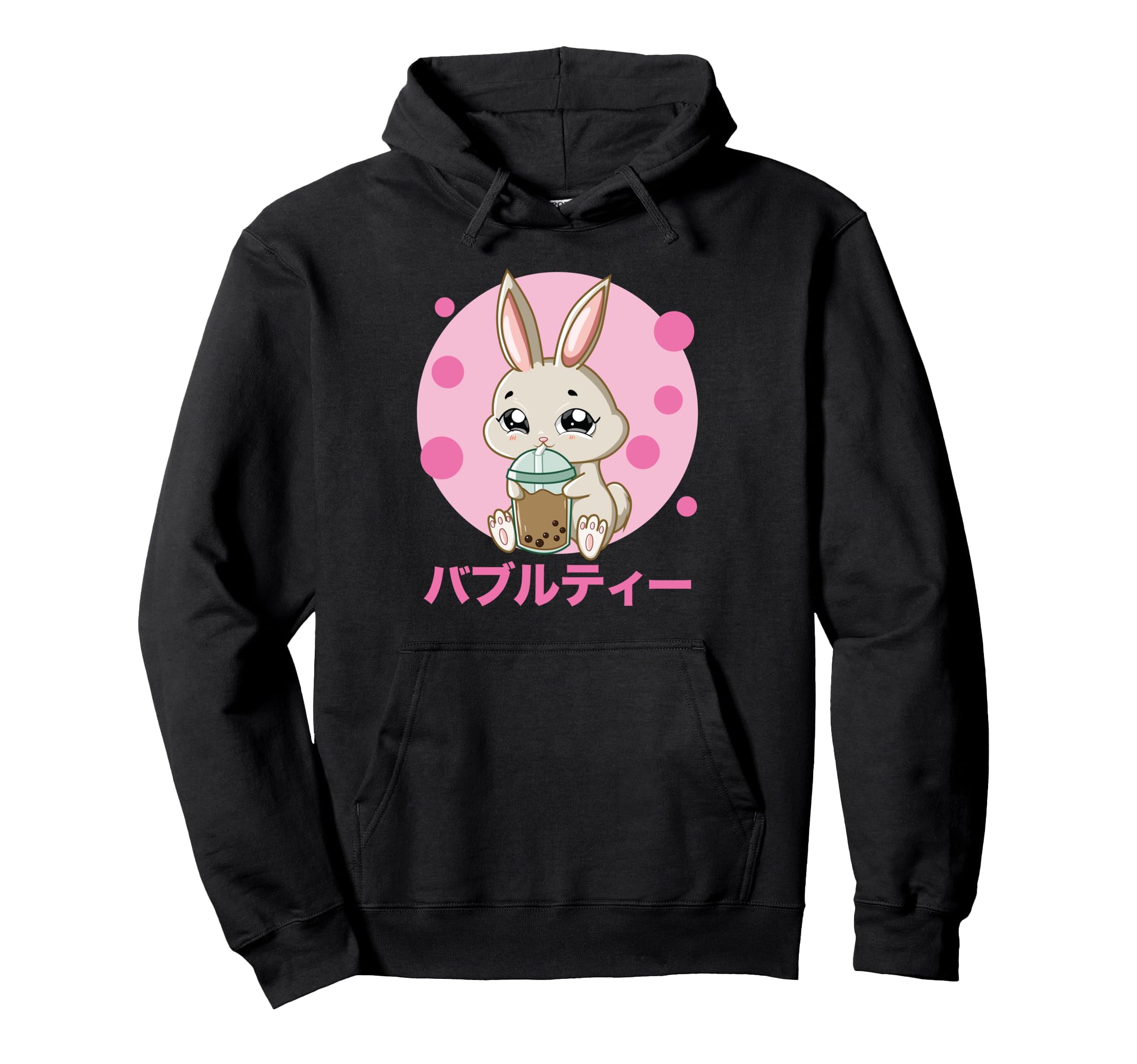 Rabbit Bubble Tea Kawaii Otaku Japanese Hoodie - Streetwear Style Men Women - T-Shirt, Sweatshirt, Hoodie