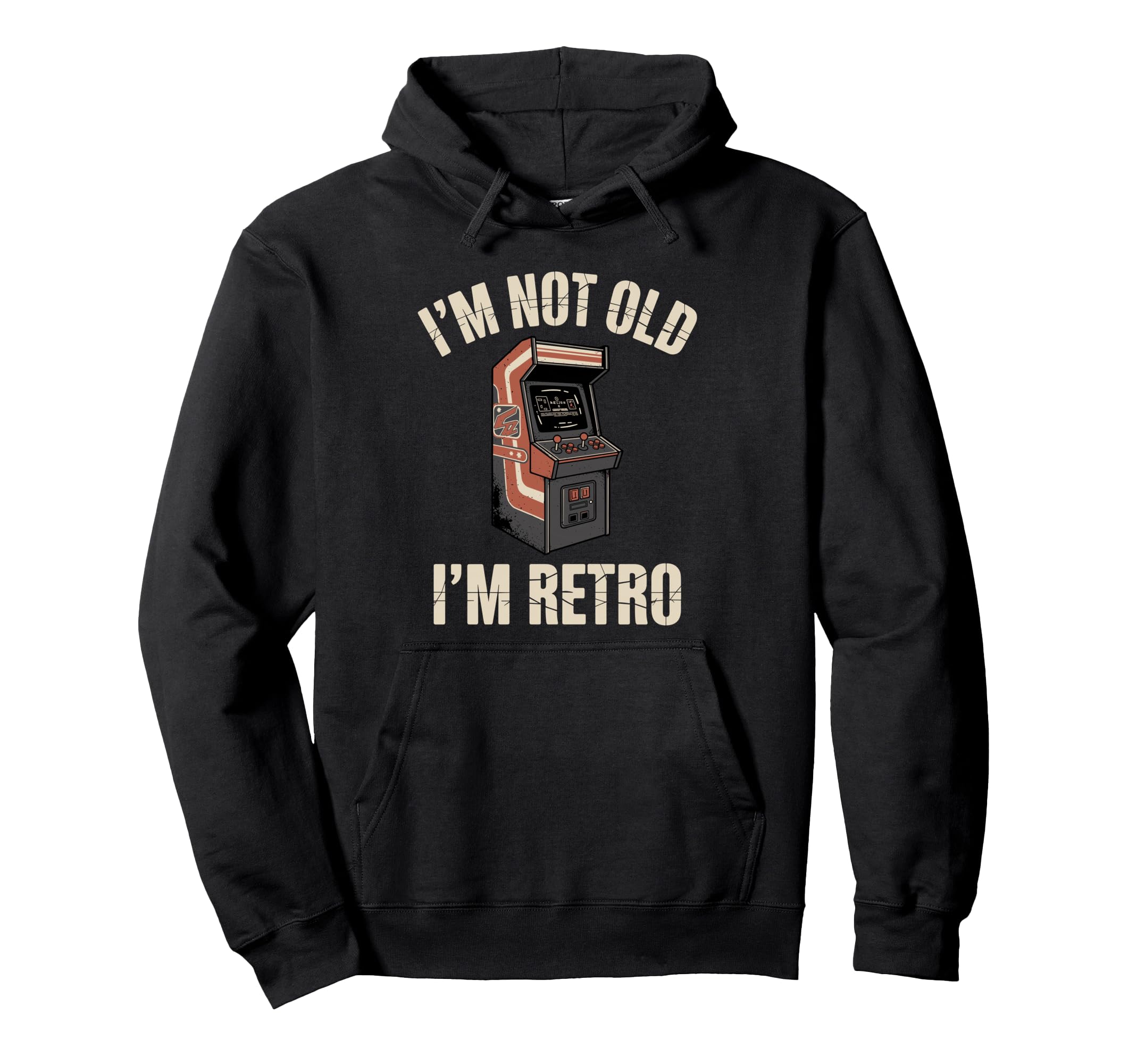 Im Not Old Im Arcade Gamer Hoodie - Aesthetic Graphic Men Women - T-Shirt, Sweatshirt, Hoodie