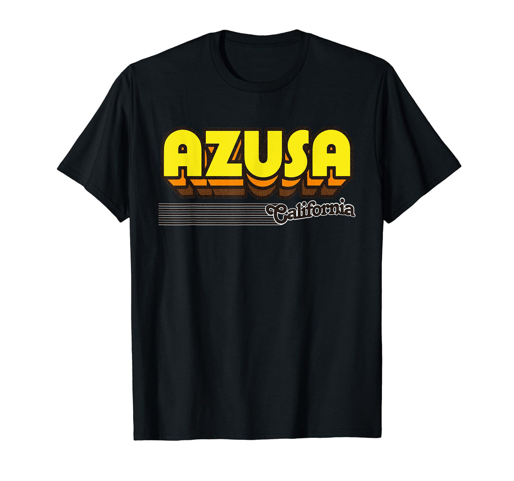Azusa California Stripes T-Shirt - Trendy Graphic Unisex - T-Shirt, Sweatshirt, Hoodie
