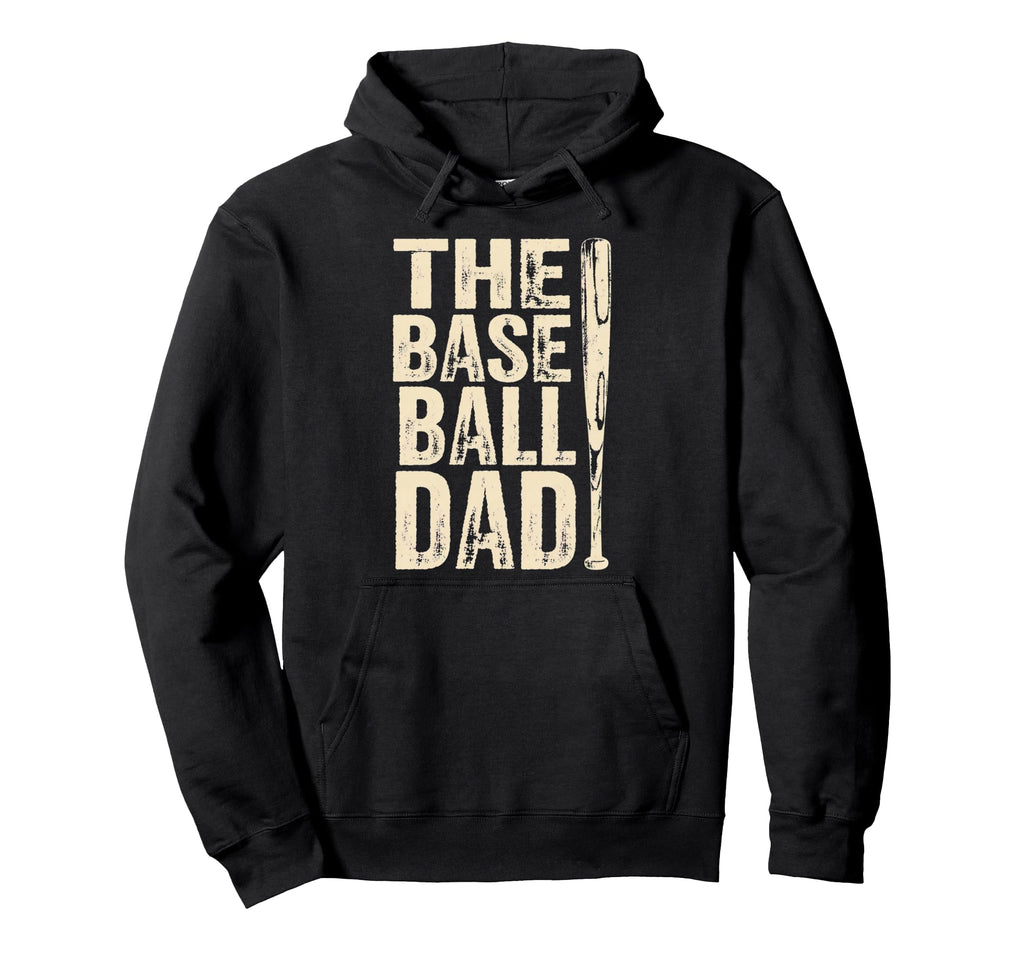 American Baseball Dad Baseball Dad Hoodie - Trendy Graphic for Adults - T-Shirt, Sweatshirt, Hoodie