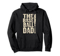 American Baseball Dad Baseball Dad Hoodie - Trendy Graphic for Adults - T-Shirt, Sweatshirt, Hoodie