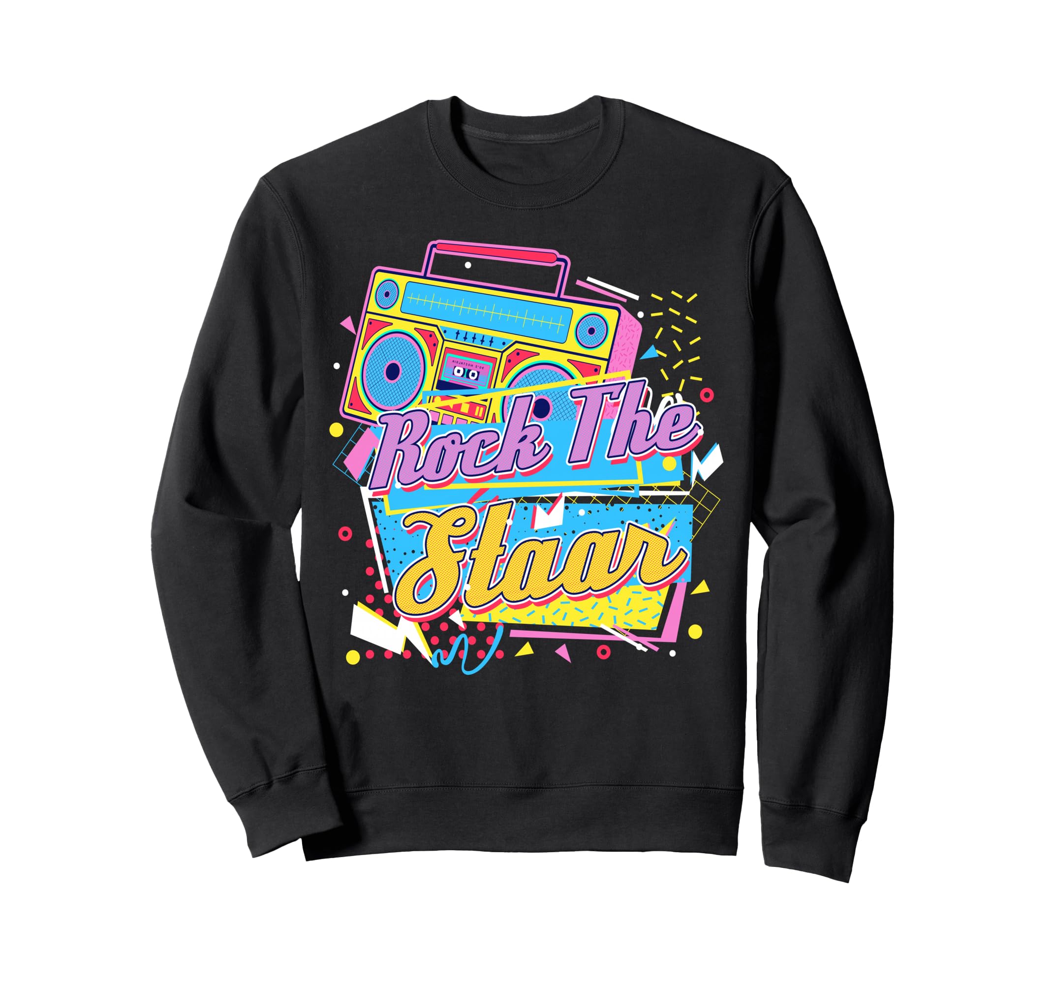 Test Day Teacher 80S Staar Day Sweatshirt - Aesthetic Graphic Men Women - T-Shirt, Sweatshirt, Hoodie