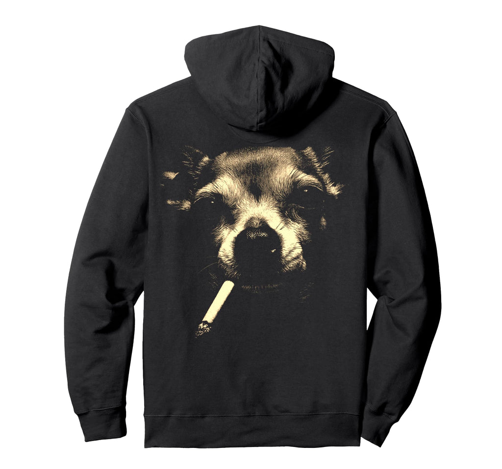 Chihuahua Smoking Cigarette Grunge Meme 90S Hoodie - Graphic Print Unisex - T-Shirt, Sweatshirt, Hoodie