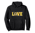 Bee Honeycomb Beekeeper Apiarist Love Hoodie - Custom Art Print for Adults - T-Shirt, Sweatshirt, Hoodie
