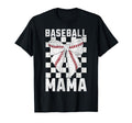 Baseball Mama Mom Coquette Bow Baseball T-Shirt - Graphic Print Men Women - T-Shirt, Sweatshirt, Hoodie