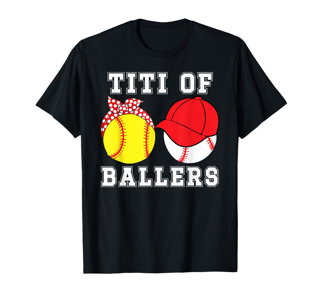 Titi Ballers Baseball Softball Titi T-Shirt - Aesthetic Graphic Men Women - T-Shirt, Sweatshirt, Hoodie