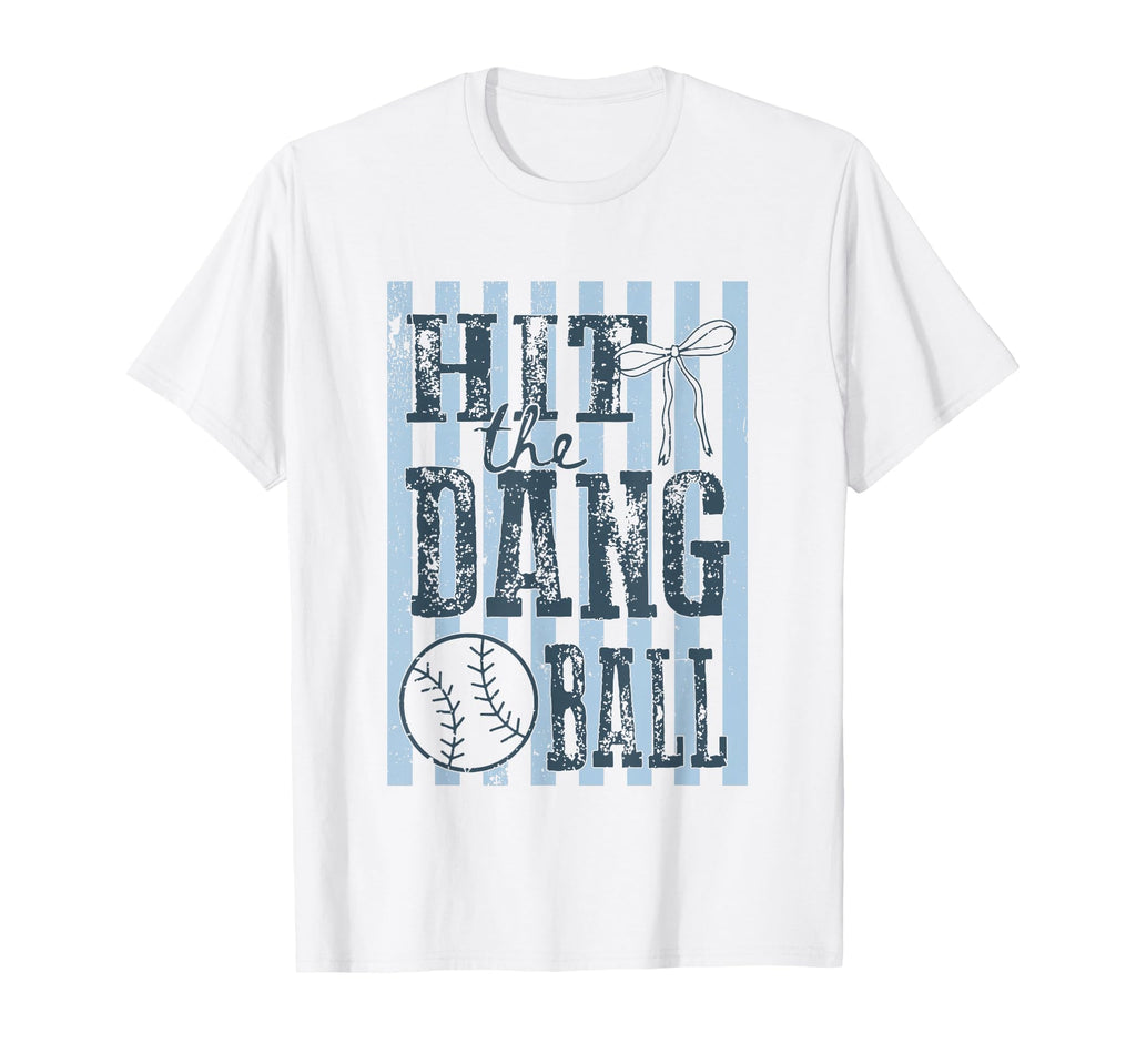 Funny Game Day Baseball Team Sport Hit T-Shirt - Aesthetic Graphic Unisex - T-Shirt, Sweatshirt, Hoodie