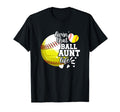 Livin That Ball Aunt Life Softball T-Shirt - Trendy Graphic Unisex - T-Shirt, Sweatshirt, Hoodie