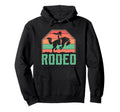Western Horse Riding Rodeo Rider Hoodie - Streetwear Style for Adults - T-Shirt, Sweatshirt, Hoodie