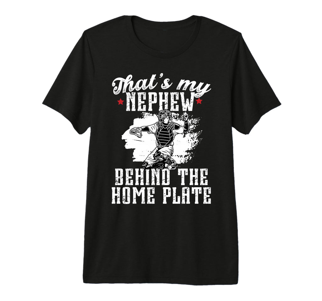 Mens Proud Baseball Catcher Uncle T-Shirt - Aesthetic Graphic Men Women - T-Shirt, Sweatshirt, Hoodie
