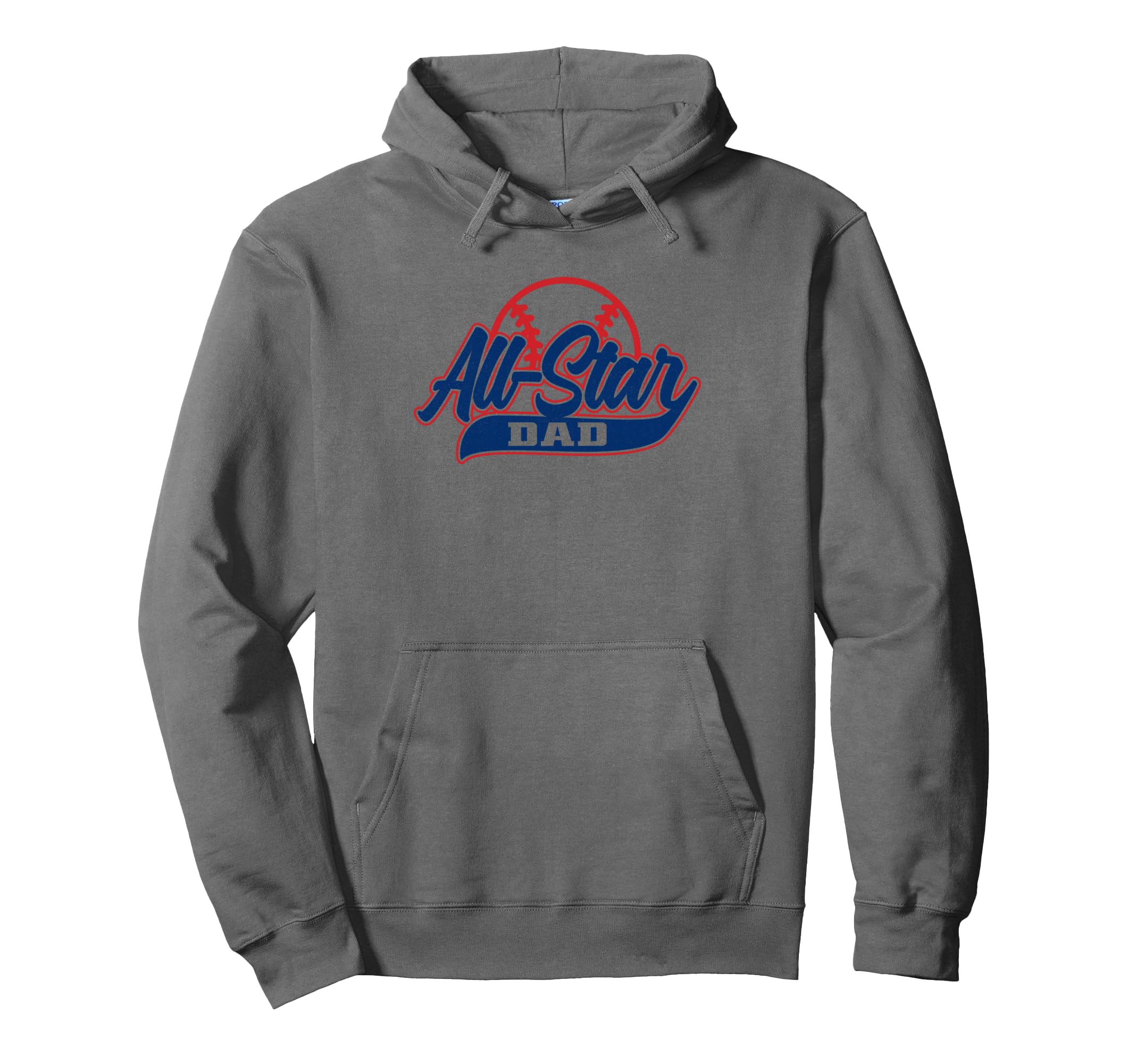 Baseball All Star Dad Hoodie - Minimalist Print Men Women - T-Shirt, Sweatshirt, Hoodie