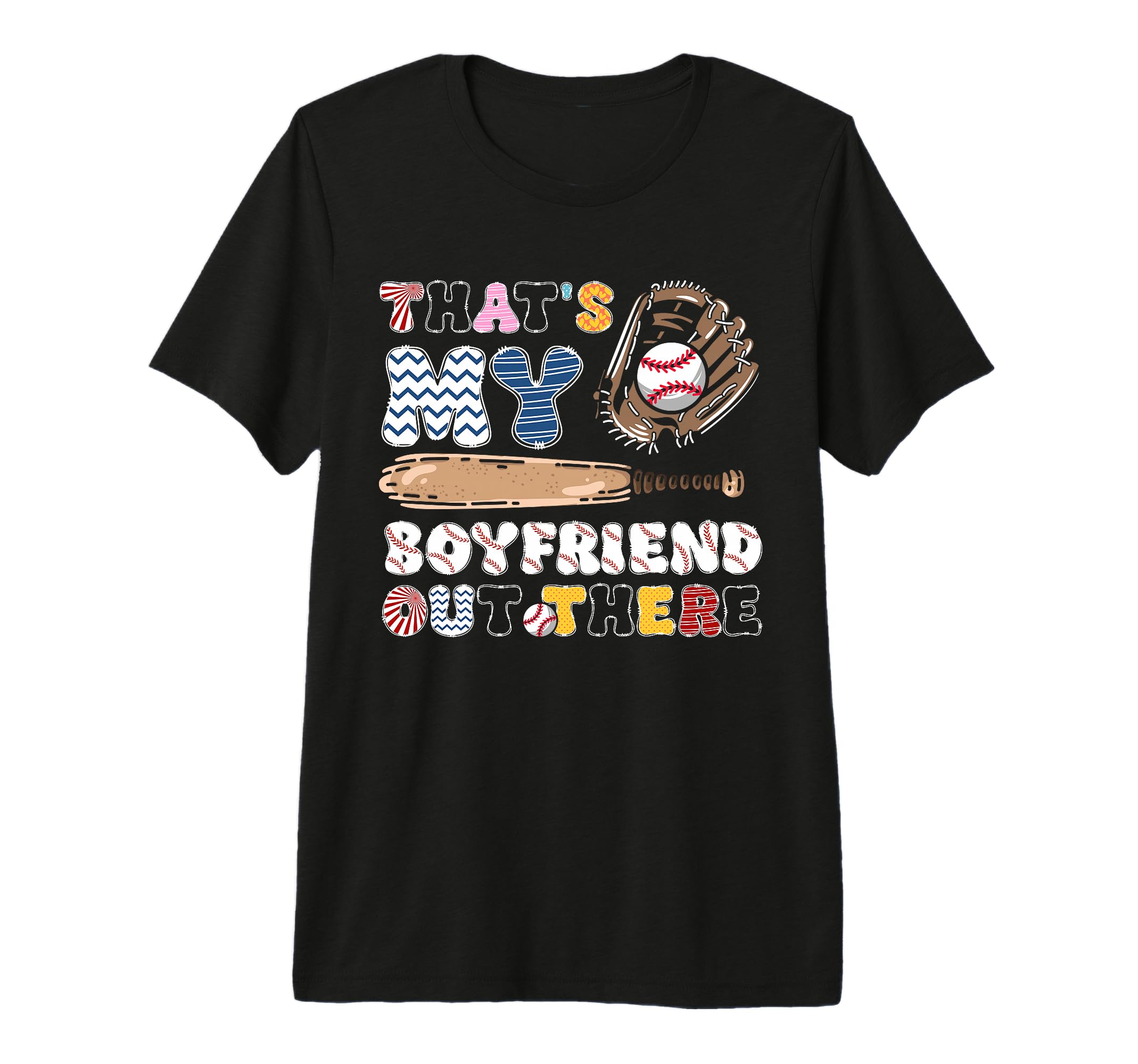 Baseball Girlfriend Baseball Player T-Shirt - Streetwear Style for Adults - T-Shirt, Sweatshirt, Hoodie