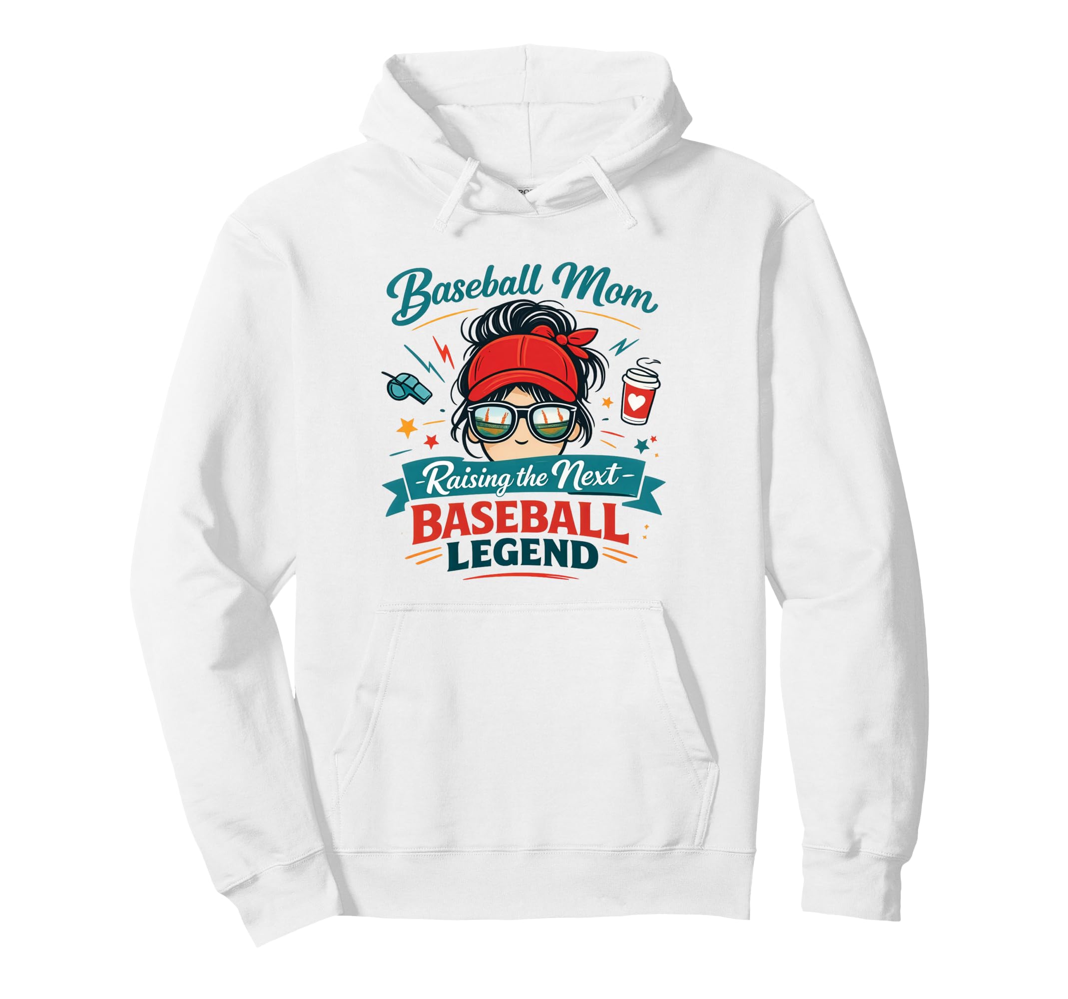 Baseball Mom Raising Next Baseball Hoodie - Minimalist Print Men Women - T-Shirt, Sweatshirt, Hoodie