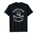 Havelock Lacrosse Distressed Lax T-Shirt - Trendy Graphic for Adults - T-Shirt, Sweatshirt, Hoodie