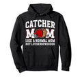 Baseball Catcher Mom Louder Prouder Hoodie - Trendy Graphic Men Women - T-Shirt, Sweatshirt, Hoodie