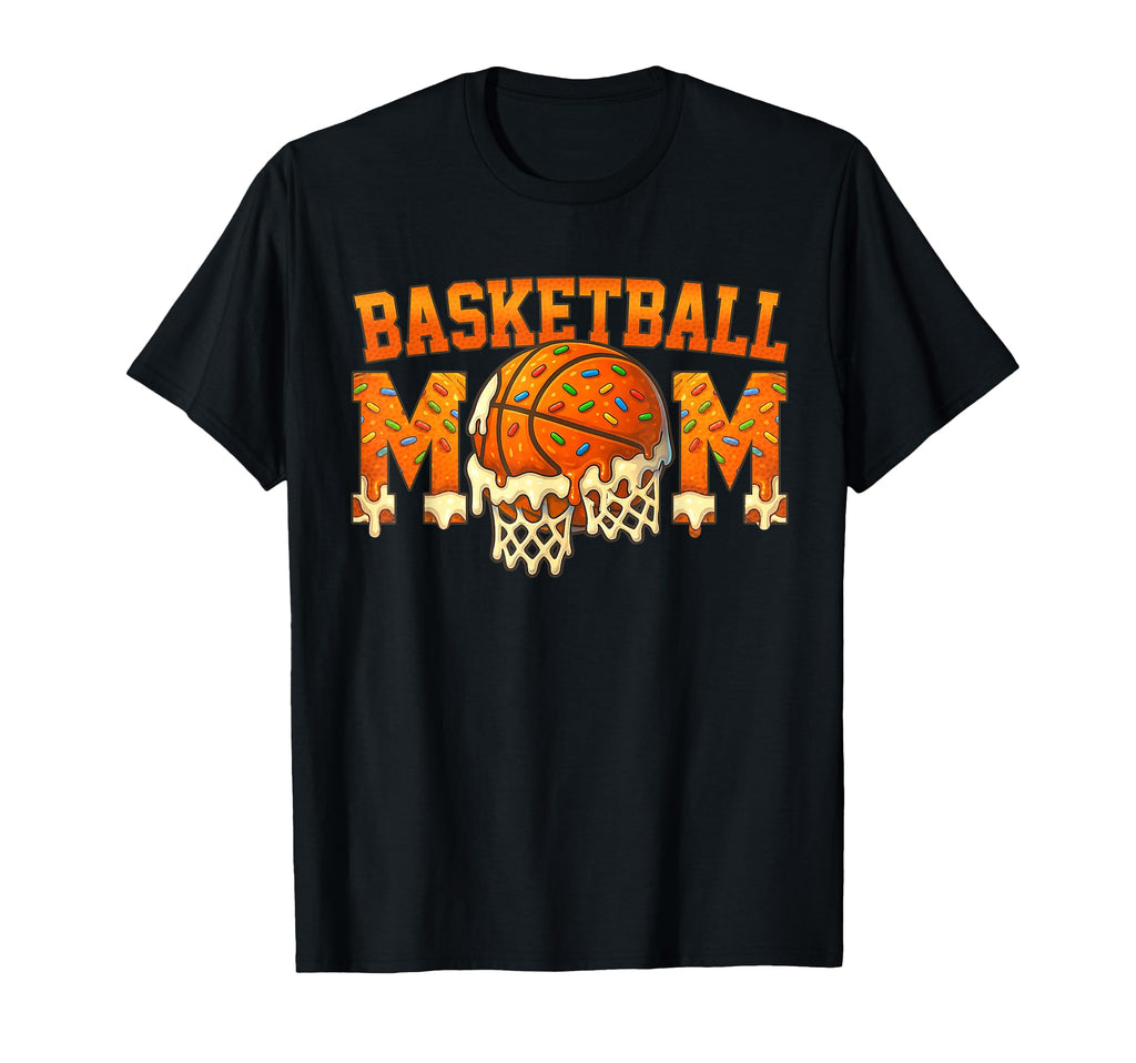 Funny Basketball Mom Mother Ice Cream T-Shirt - Unique Graphic Men Women - T-Shirt, Sweatshirt, Hoodie
