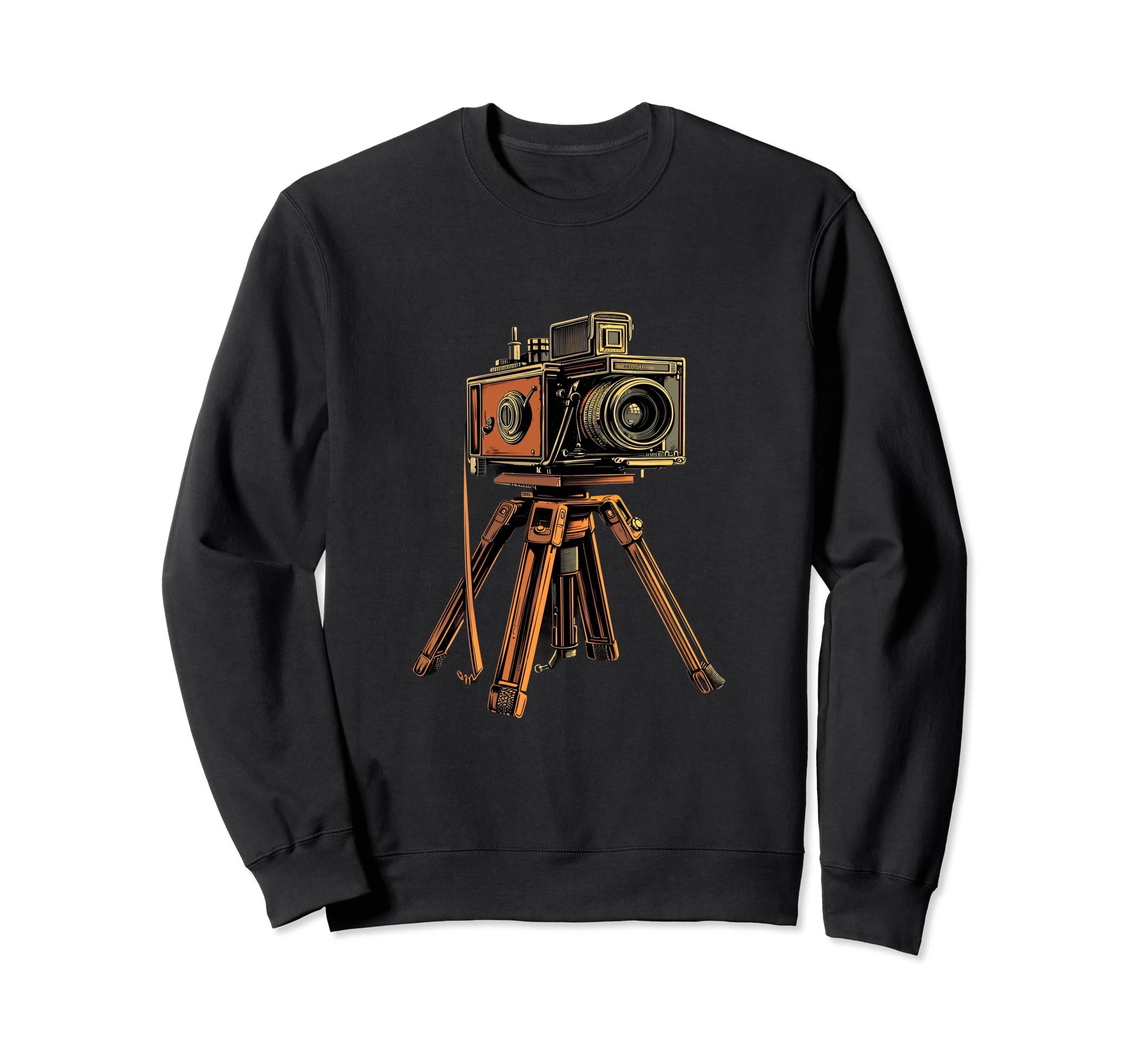 Photography Camera Tripod Sweatshirt - Fun Novelty Design Unisex - T-Shirt, Sweatshirt, Hoodie