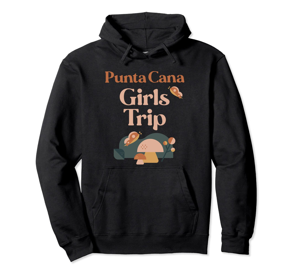 Punta Cana Trip Matching Group Groovy Boho Hoodie - Trendy Graphic Unisex - T-Shirt, Sweatshirt, Hoodie