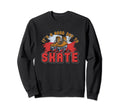 Quad Skating 90S Skate Fanatic Sweatshirt - Fun Novelty Design Unisex - T-Shirt, Sweatshirt, Hoodie