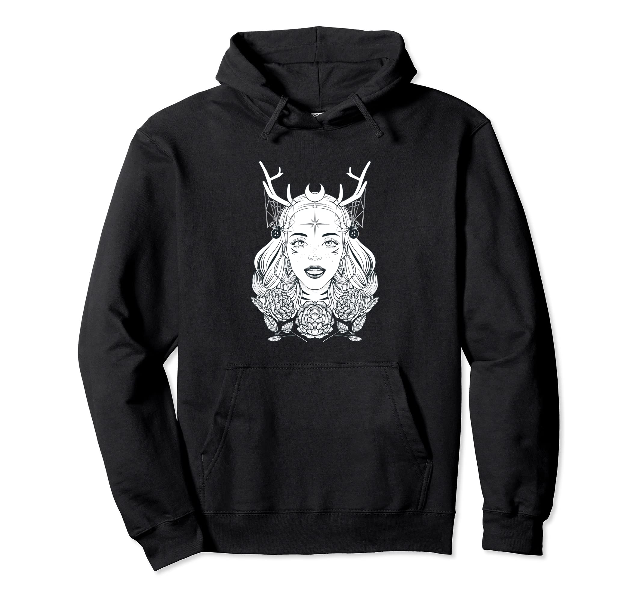 Gothic Witch Alternative Aesthetic Hoodie - Aesthetic Graphic Men Women - T-Shirt, Sweatshirt, Hoodie
