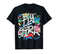 Fly 80S 90S Old School Distressed T-Shirt - Custom Art Print Men Women - T-Shirt, Sweatshirt, Hoodie