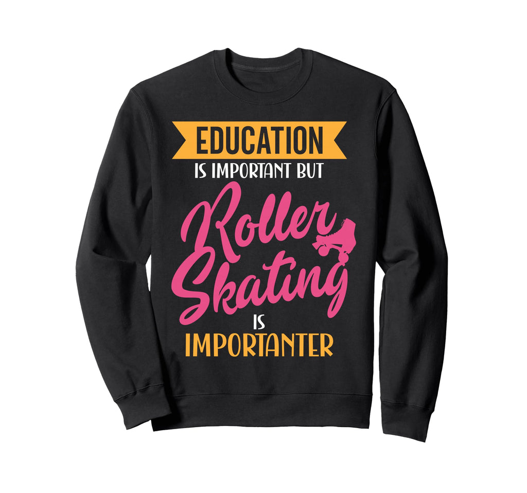 Roller Skating Skate 1970S Education Sweatshirt - Graphic Print Men Women - T-Shirt, Sweatshirt, Hoodie