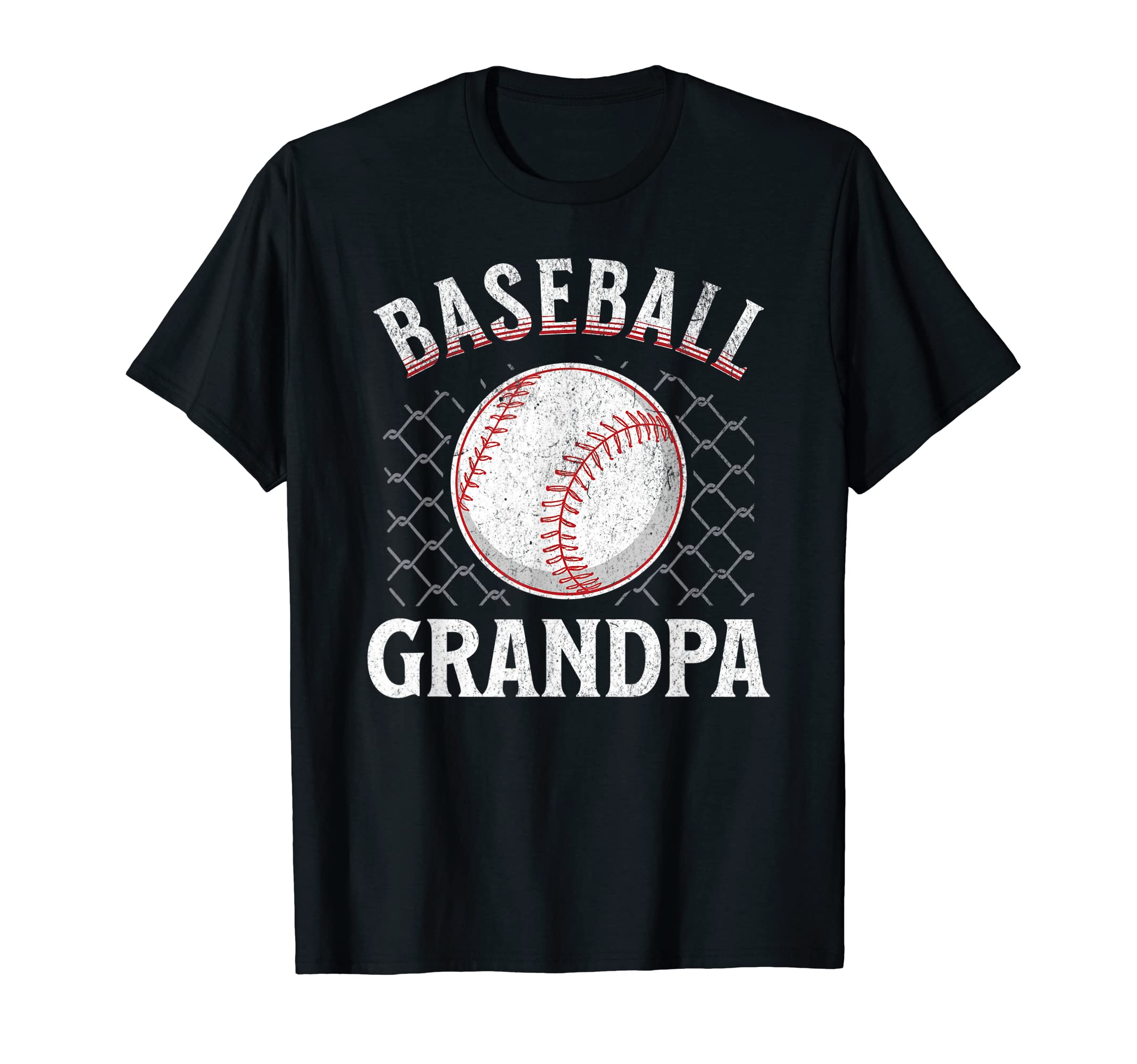 Baseball Grandpa Ball Heart Papa T-Shirt - Fun Novelty Design Unisex - T-Shirt, Sweatshirt, Hoodie