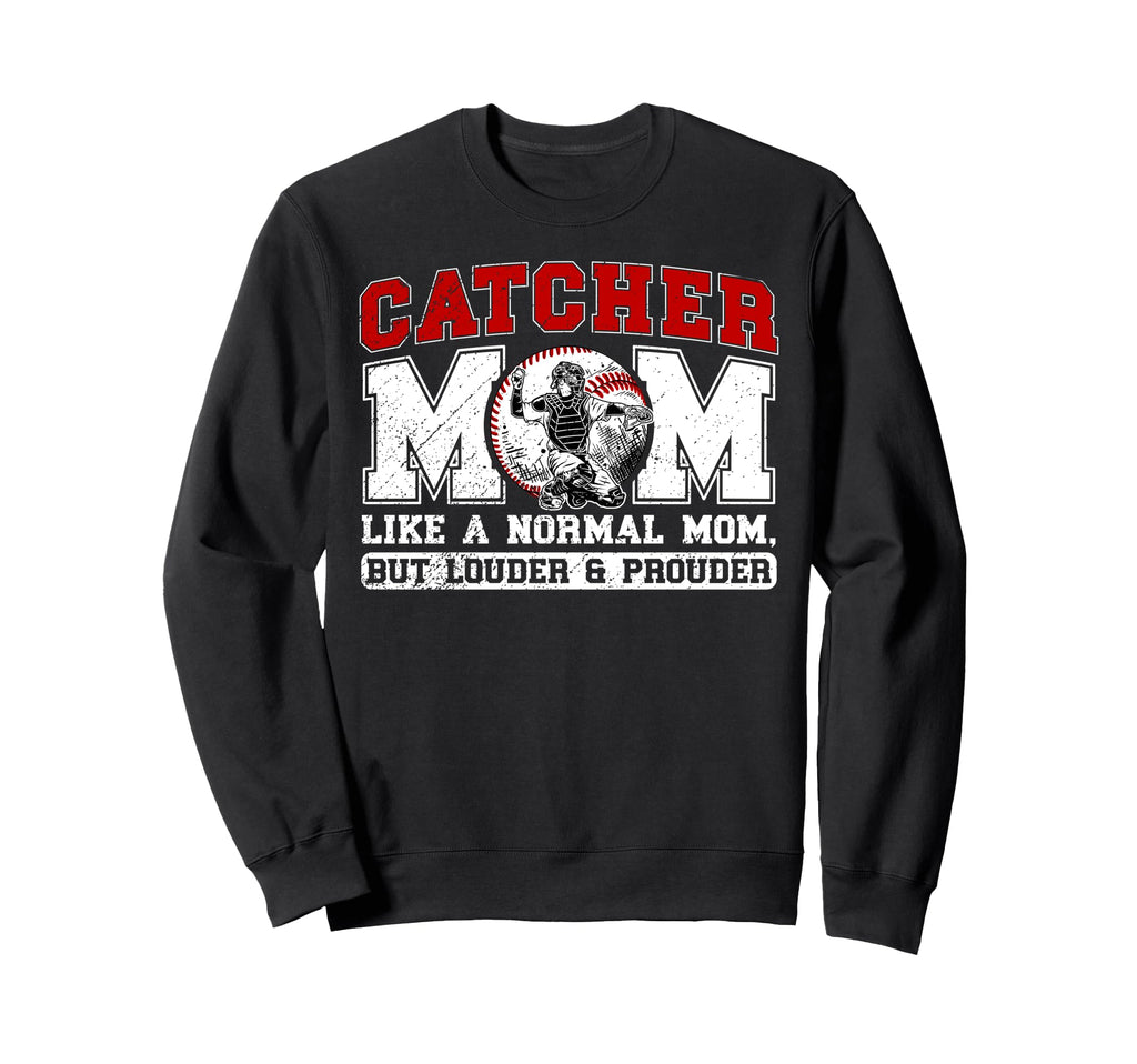 Baseball Catcher Mom Definition Sweatshirt - Trendy Graphic Men Women - T-Shirt, Sweatshirt, Hoodie