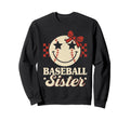 Baseball Sister Coquette Bow Biggest Sweatshirt - Custom Art Print Unisex - T-Shirt, Sweatshirt, Hoodie
