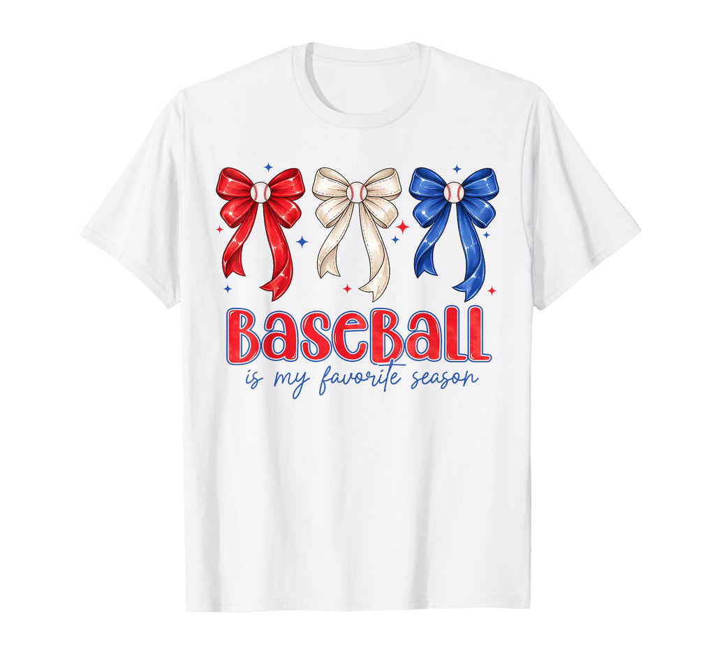 Baseball Is My Favorite Season T-Shirt - Custom Art Print for Adults - T-Shirt, Sweatshirt, Hoodie