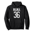 Number 36 Mama Biggest Fan Spirit Wear Hoodie - Trendy Graphic for Adults - T-Shirt, Sweatshirt, Hoodie