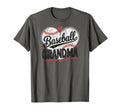 Baseball Nana Grandma Player Fan T-Shirt - Aesthetic Graphic Men Women - T-Shirt, Sweatshirt, Hoodie