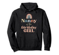 Nanny Birthday Boho Rainbow Party Hoodie - Streetwear Style for Adults - T-Shirt, Sweatshirt, Hoodie