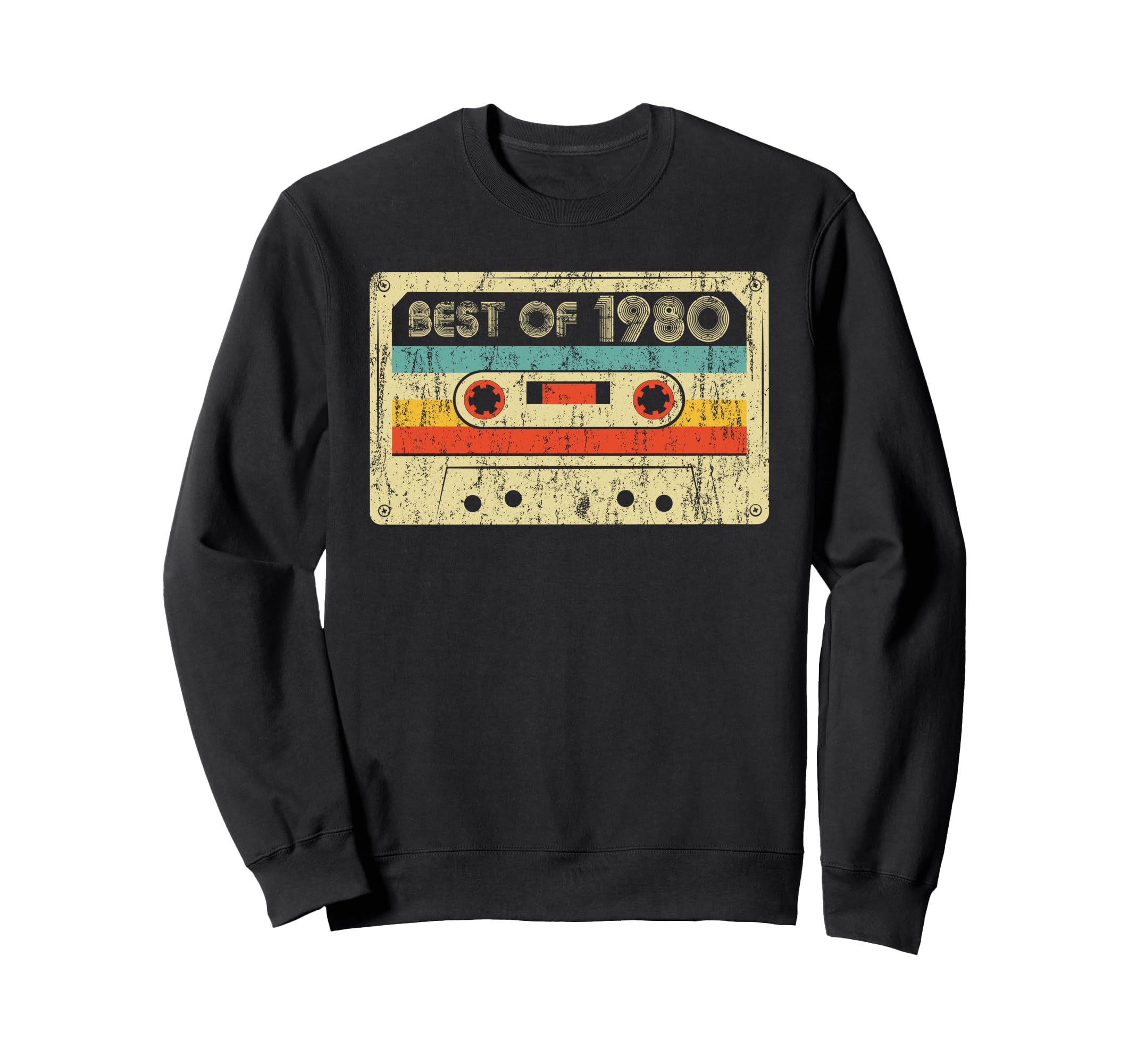 45Th Birthday Best 1980 Bday Sweatshirt - Graphic Print for Adults - T-Shirt, Sweatshirt, Hoodie