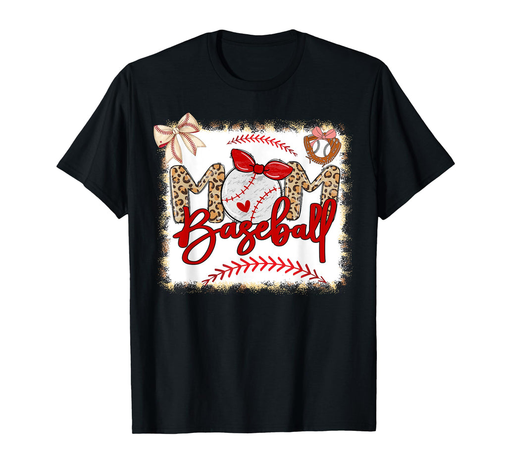 Baseball Mom Mama Mothers Day Baseball T-Shirt - Novelty Apparel for Adults - T-Shirt, Sweatshirt, Hoodie