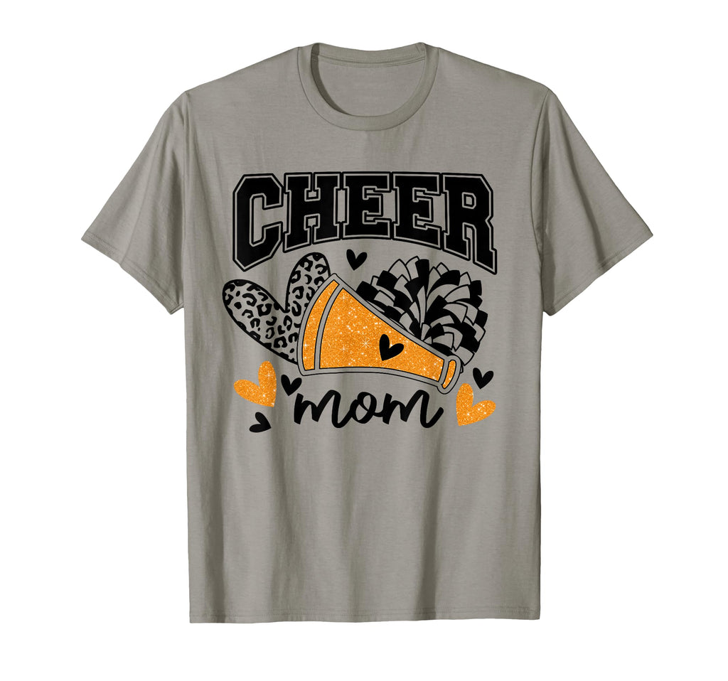 Cheer Mom Biggest Fan Cheerleader T-Shirt - Custom Art Print for Adults - T-Shirt, Sweatshirt, Hoodie