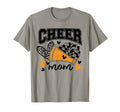 Cheer Mom Biggest Fan Cheerleader T-Shirt - Custom Art Print for Adults - T-Shirt, Sweatshirt, Hoodie