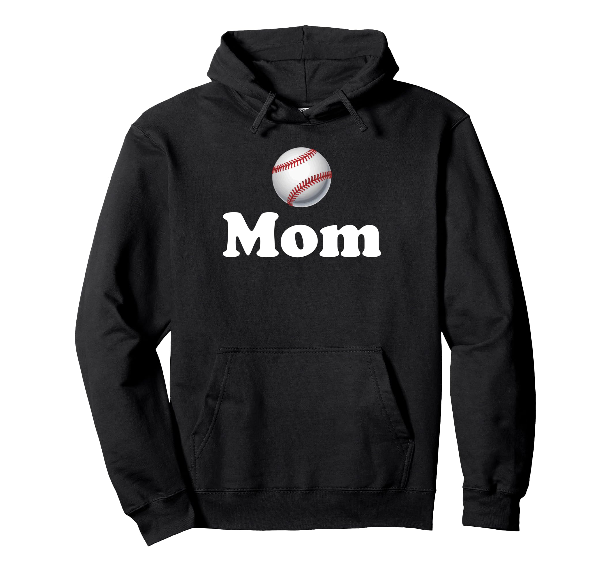 Baseball Mom Hoodie - Aesthetic Graphic Men Women - T-Shirt, Sweatshirt, Hoodie
