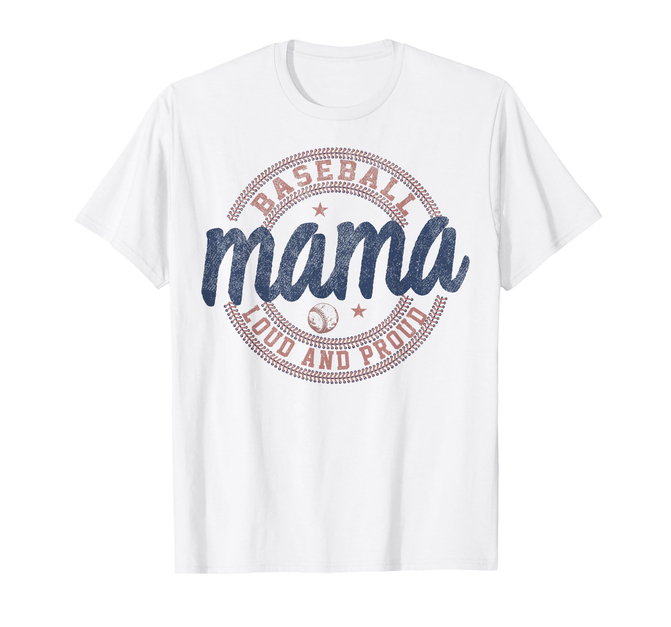 Baseball Mama Loud And Proud Game Day T-Shirt - Unique Graphic for Adults - T-Shirt, Sweatshirt, Hoodie