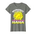 My Favorite Softball Player Calls Me Nana T-Shirt - Trendy Graphic Unisex - T-Shirt, Sweatshirt, Hoodie
