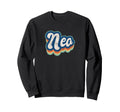 Neo First Name 70S 80S Personalized Sweatshirt - Graphic Print for Adults - T-Shirt, Sweatshirt, Hoodie