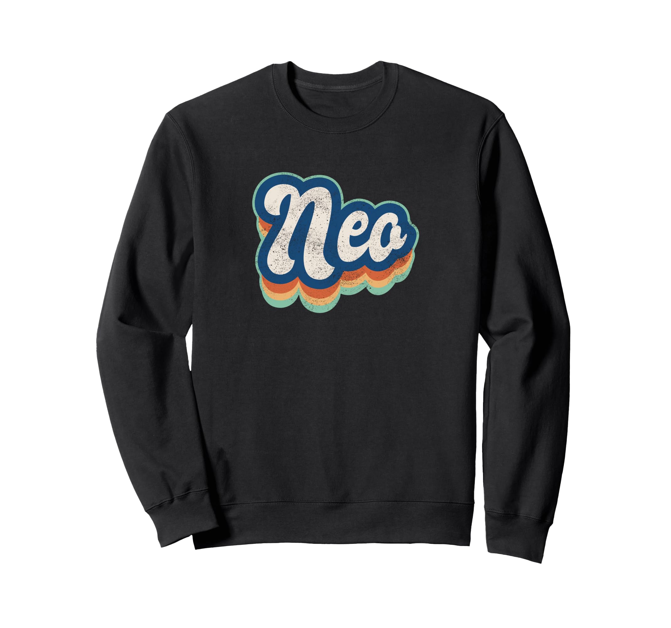 Neo First Name 70S 80S Personalized Sweatshirt - Graphic Print for Adults - T-Shirt, Sweatshirt, Hoodie