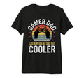 Gamer Dad Fathers Day Video Gaming T-Shirt - Fun Novelty Design Men Women - T-Shirt, Sweatshirt, Hoodie