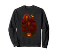 Skull Sunflowers Gothic Goth Sweatshirt - Streetwear Style for Adults - T-Shirt, Sweatshirt, Hoodie