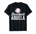 Baseball Abuela Grandma Grandmother T-Shirt - Aesthetic Graphic Unisex - T-Shirt, Sweatshirt, Hoodie