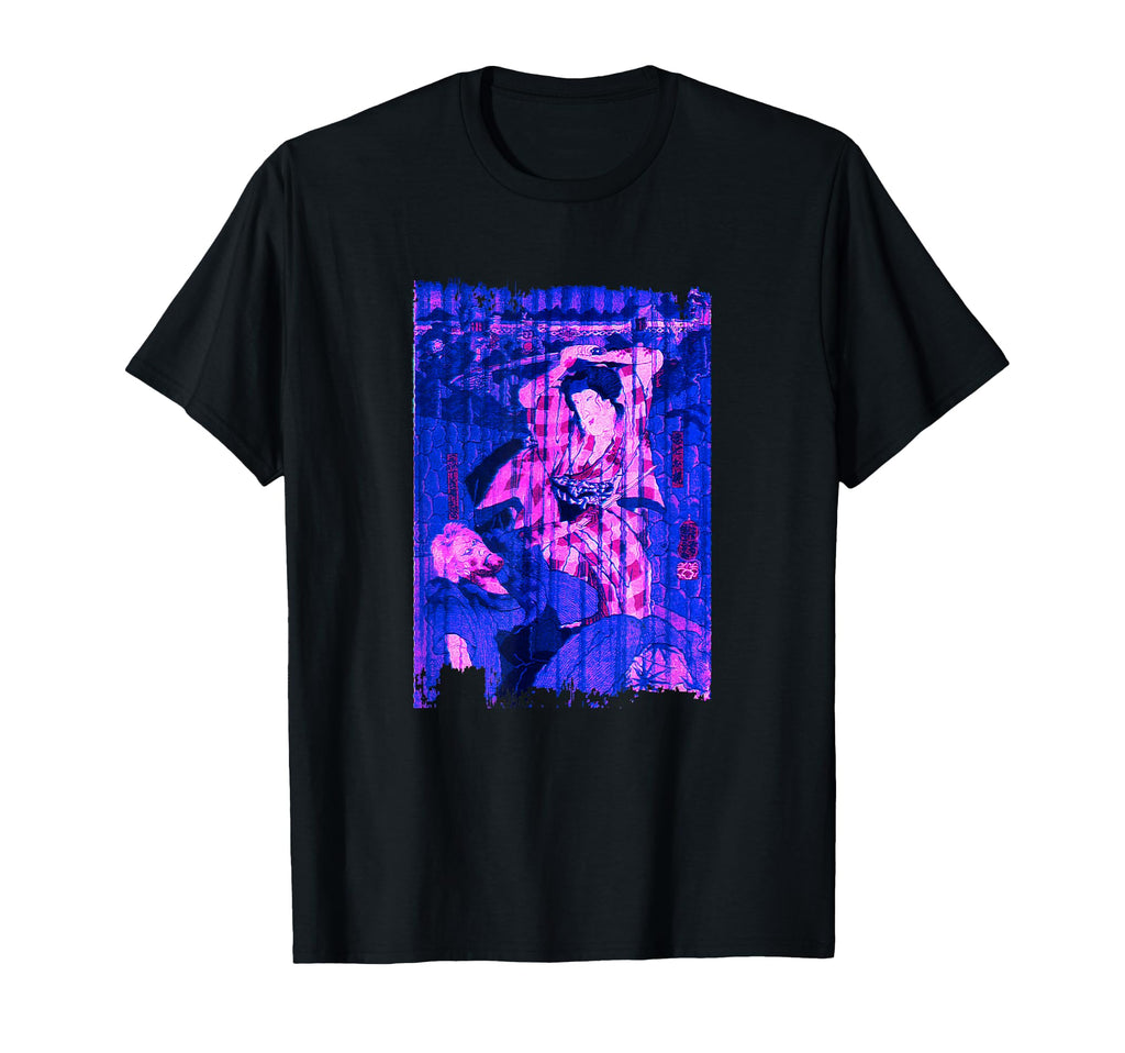 Japanese Woodblock Kuniyoshi Art T-Shirt - Fun Novelty Design Unisex - T-Shirt, Sweatshirt, Hoodie