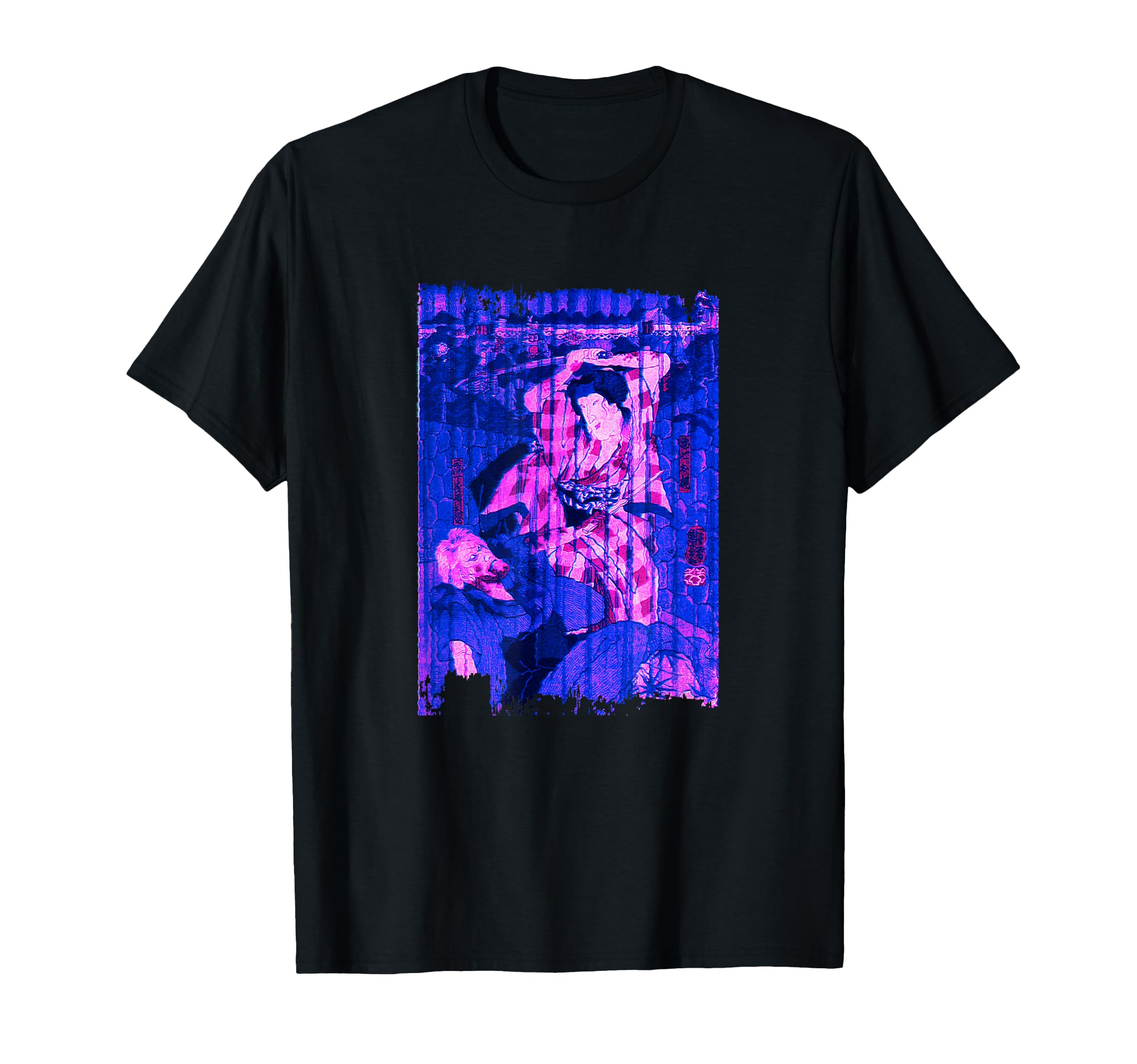 Japanese Woodblock Kuniyoshi Art T-Shirt - Fun Novelty Design Unisex - T-Shirt, Sweatshirt, Hoodie