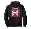 Baseball Girlfriend Coquette Baseball Hoodie - Fun Novelty Design Unisex - T-Shirt, Sweatshirt, Hoodie