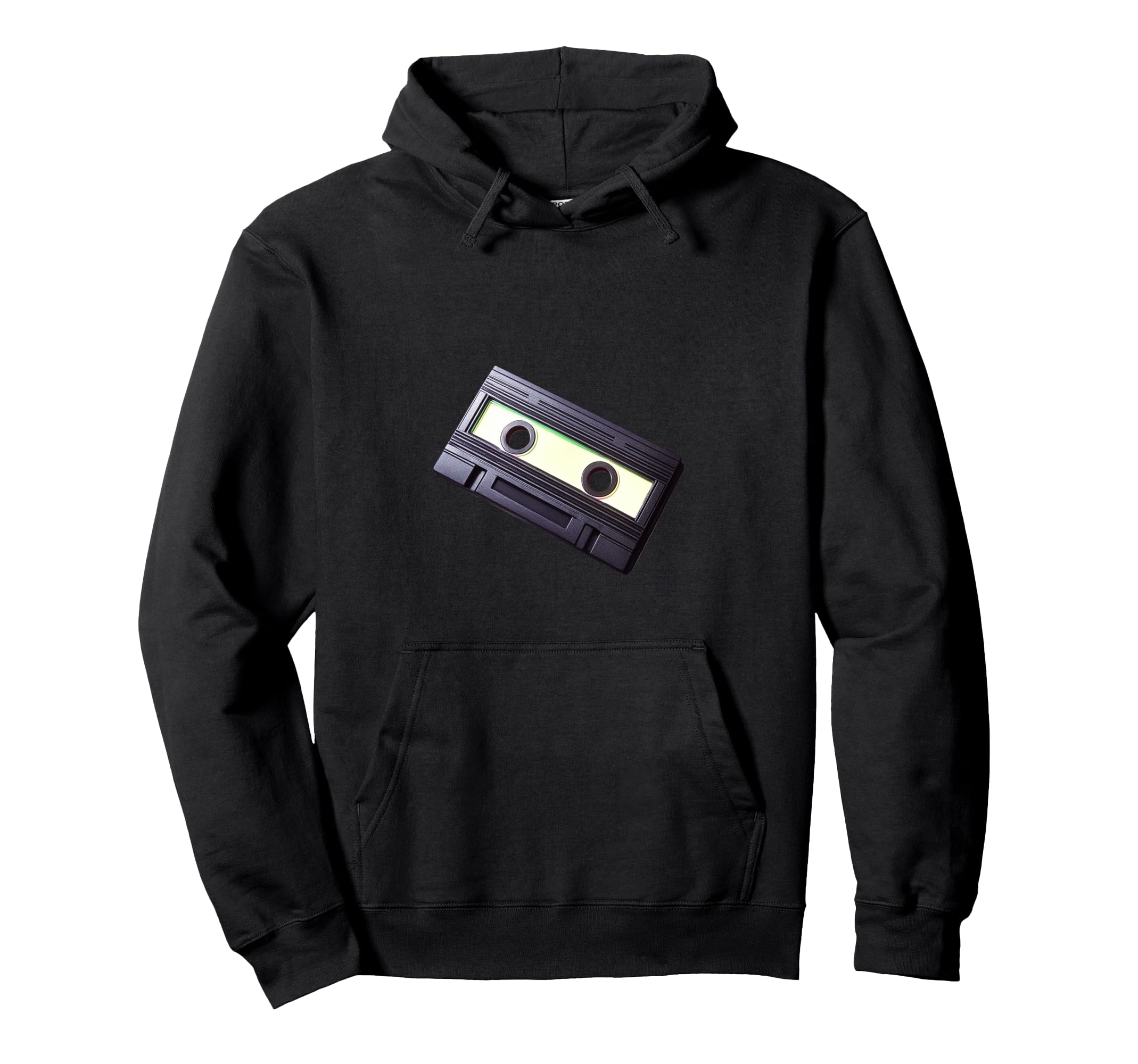 Cassette Tape Art Nostalgia Hoodie - Unique Graphic Unisex - T-Shirt, Sweatshirt, Hoodie