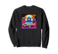 80S Aesthetic Poodle Vibrant Neon Sweatshirt - Minimalist Print Men Women - T-Shirt, Sweatshirt, Hoodie